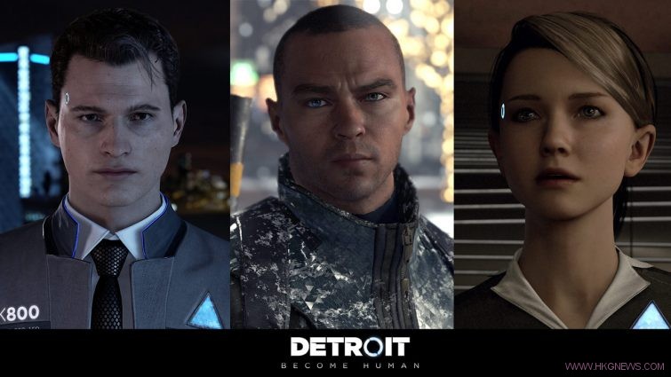 《Detroit: Become Human》三名主角預告