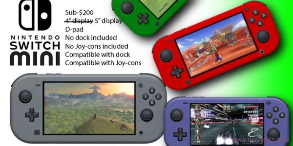 華爾街：任天堂將推出兩款便攜Switch主機取代3DS